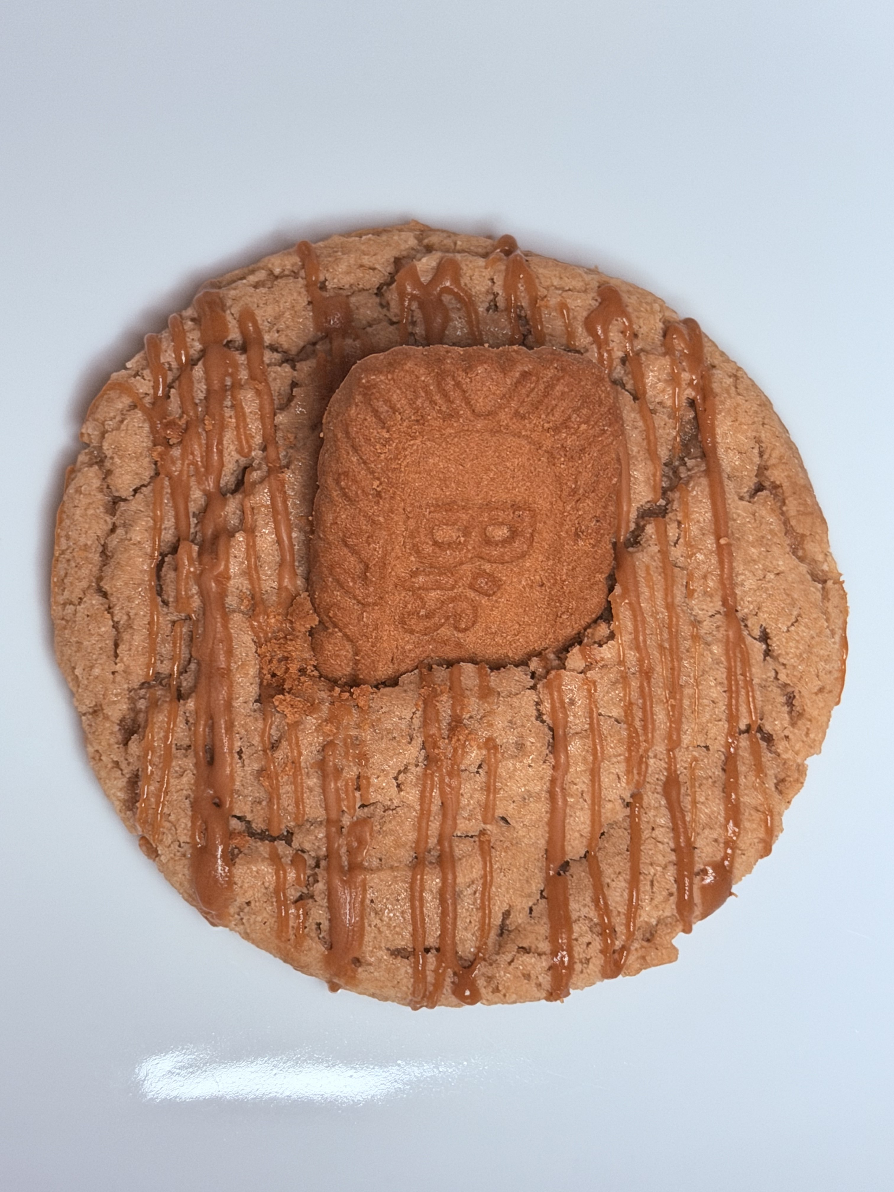 Vegan Biscoff gourmet cookie