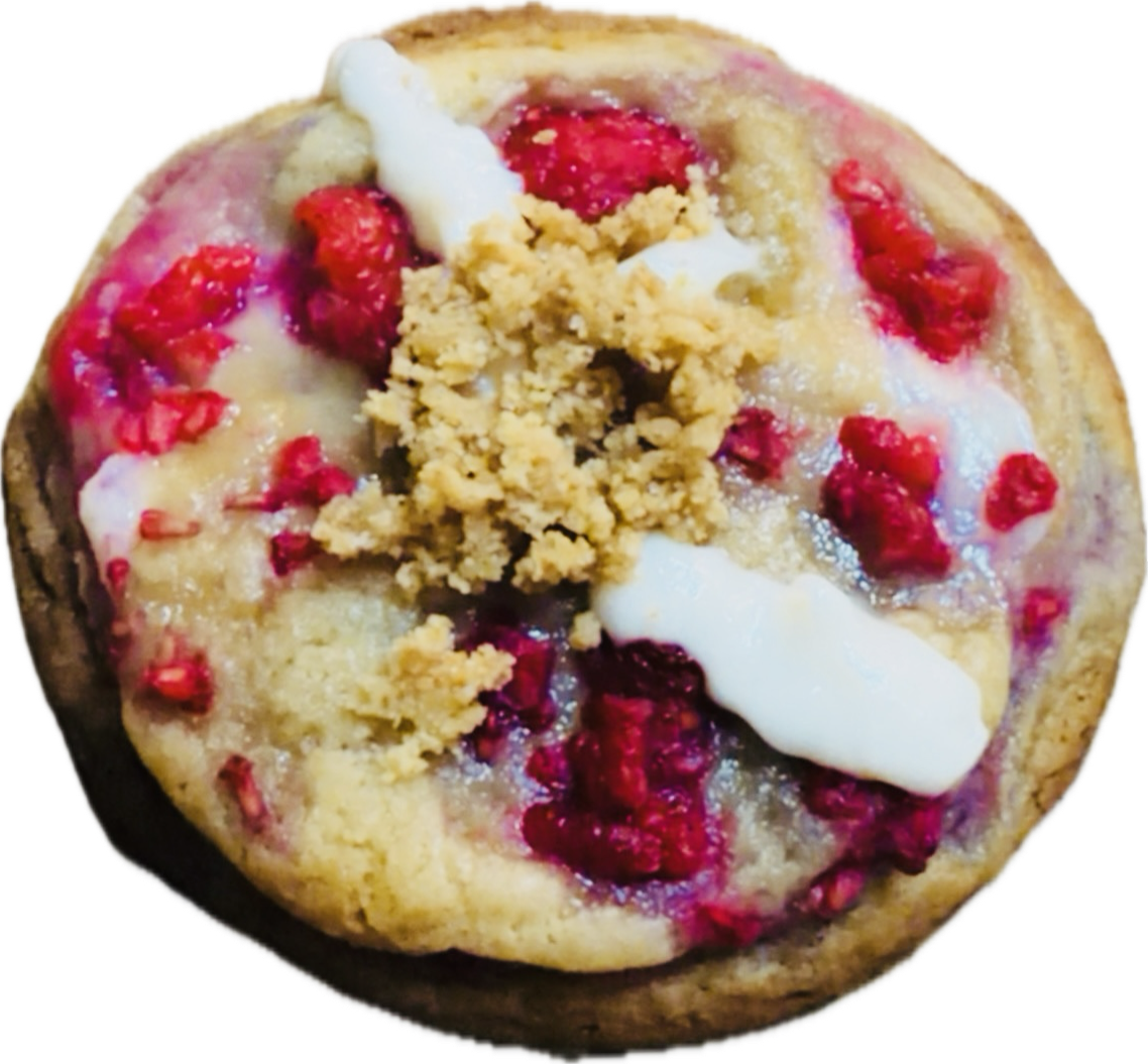 Lemon Raspberry Cheesecake gourmet cookie